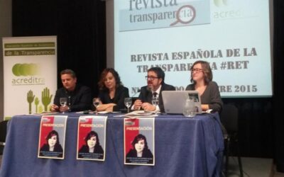 Acto de Presentación del nº1 de la Revista Española de la Transparencia