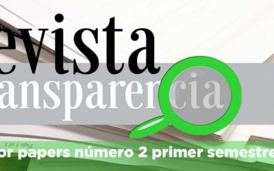 Calls for Papers. Revista Española de la Transparencia nº 2. Primer semestre 2016