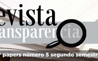 Calls for Papers. Revista Española de la Transparencia nº 5. Segundo semestre 2017